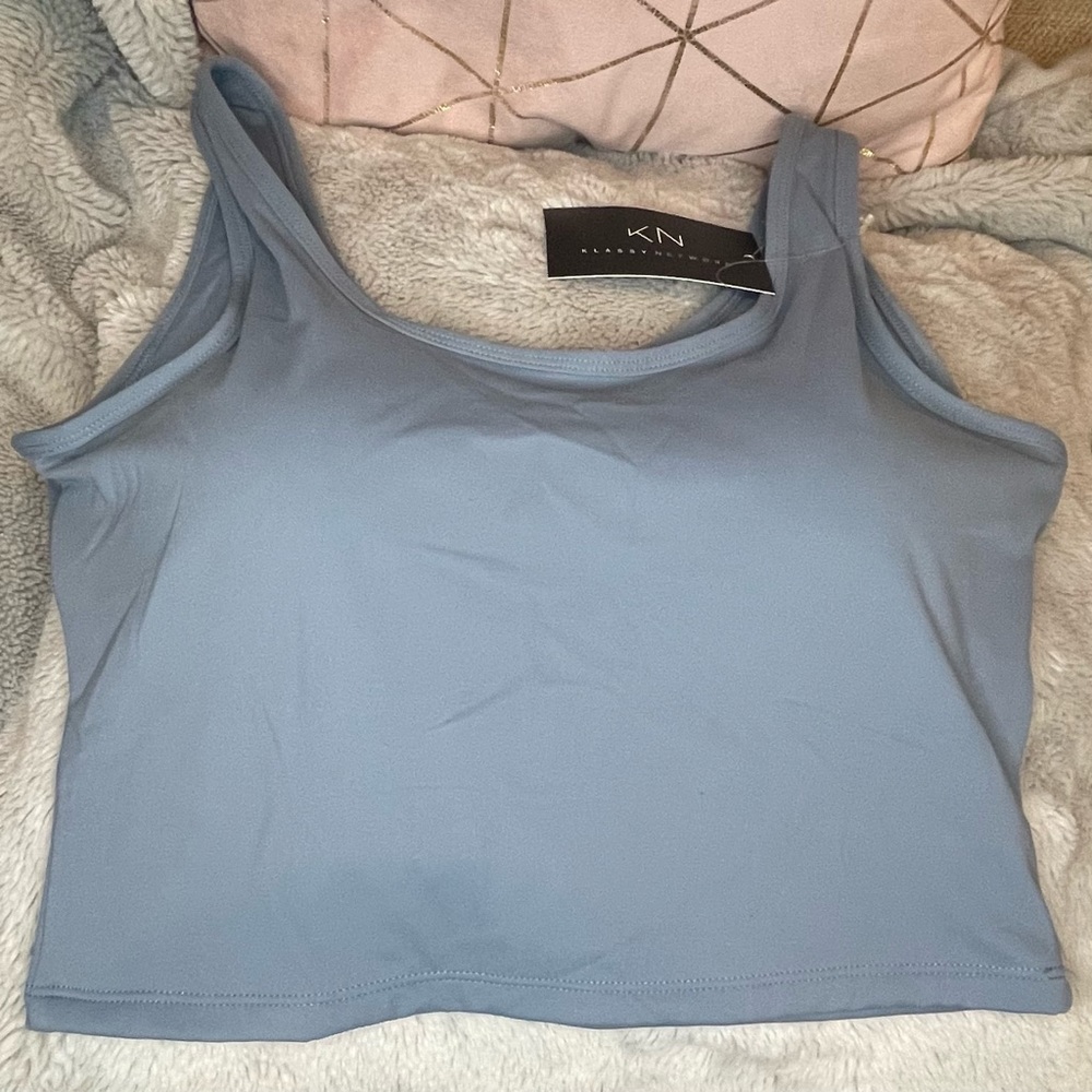 NWT - Klassy Network Brami Crop Top Tank